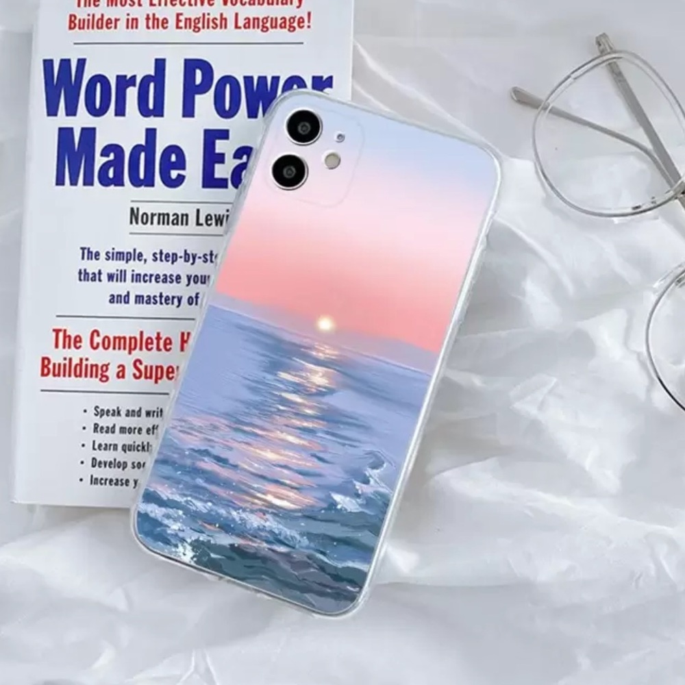 ⚠️Clearance iPhone 13 Pro Max Ocean Sunset Phone Case - Picture 2 of 4
